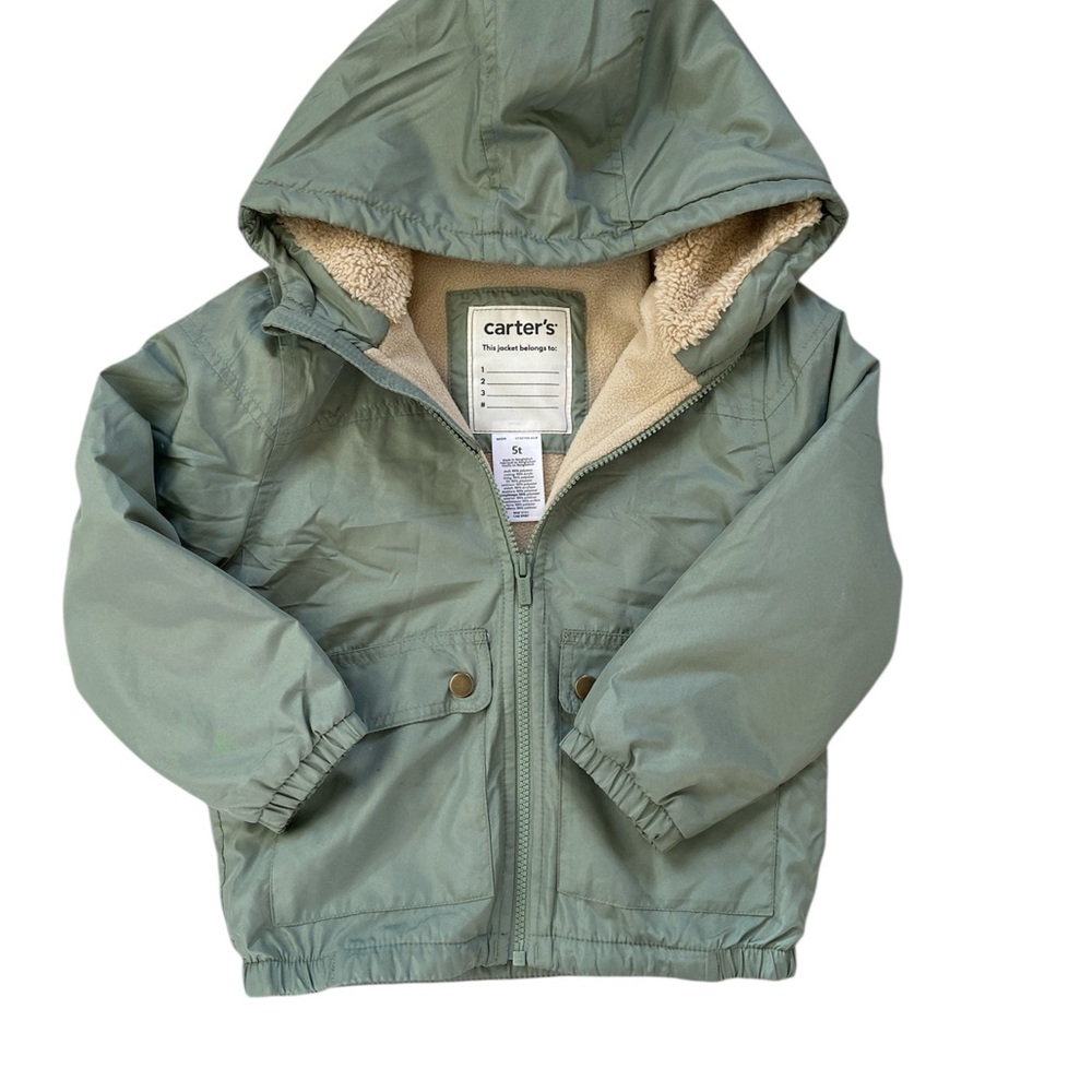 Carter's Green‎ Hooded Jacket 5T